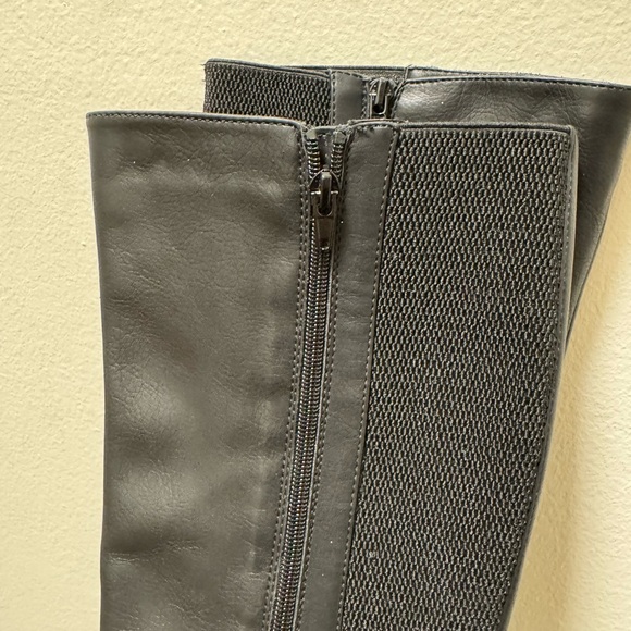 Naturalizer Black Wedge Boots - Picture 7 of 8